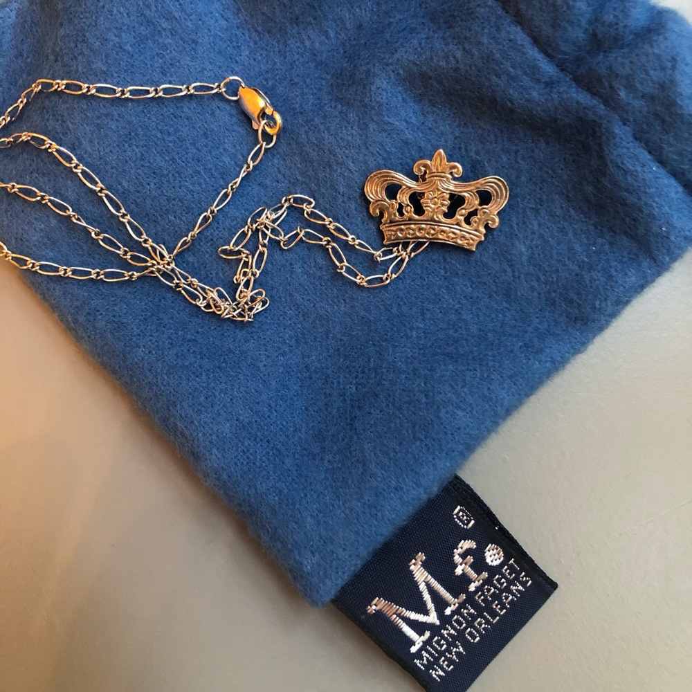 Mignon Faget Crown Necklace